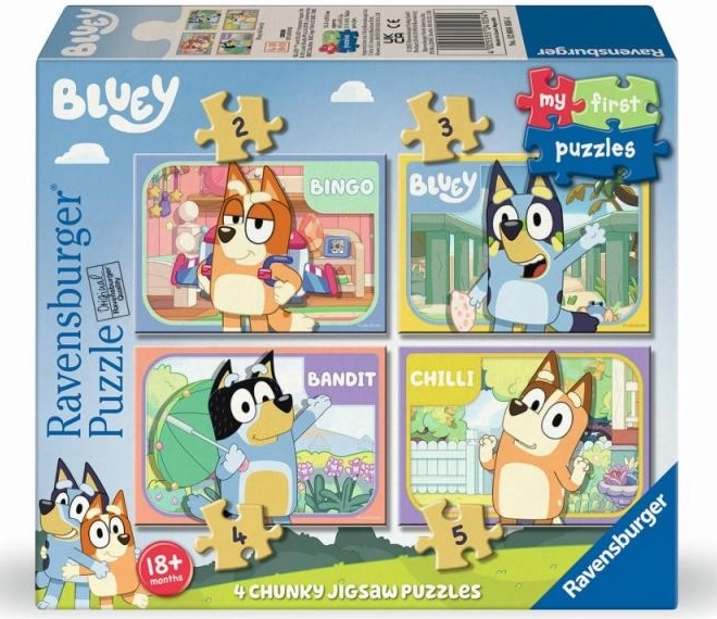 Moje první puzzle Bluey