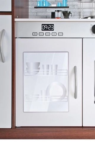 Dřevěná kuchyně KRUZZEL – Tmavé dřevo
