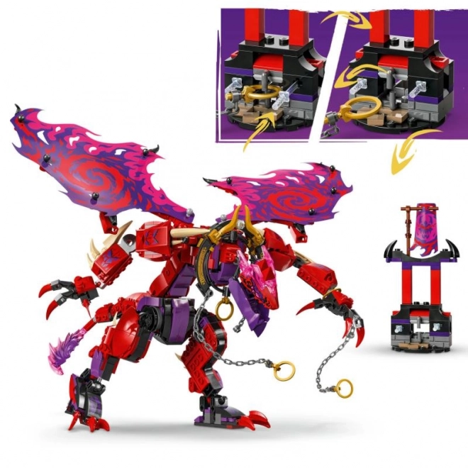 LEGO Ninjago 71832 Drak chaosu Kiełogrzmot