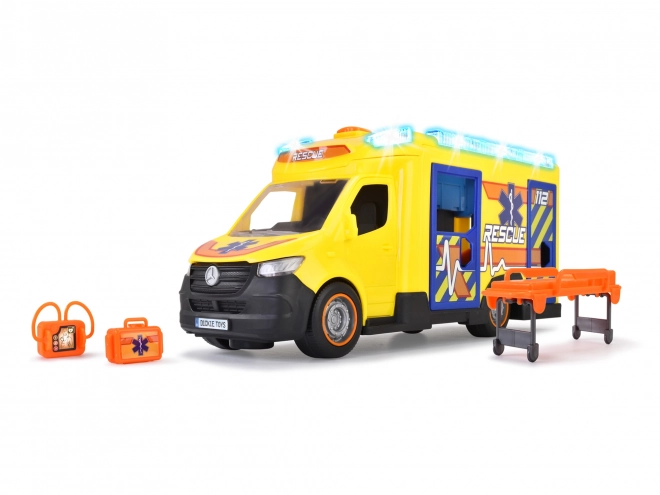 záchranné vozidlo Dickie Toys Mercedes-Benz Sprinter