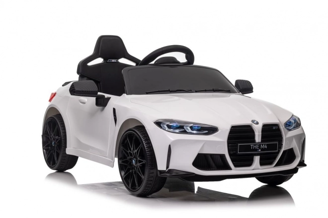 Elektrické auto BMW M4 bílé
