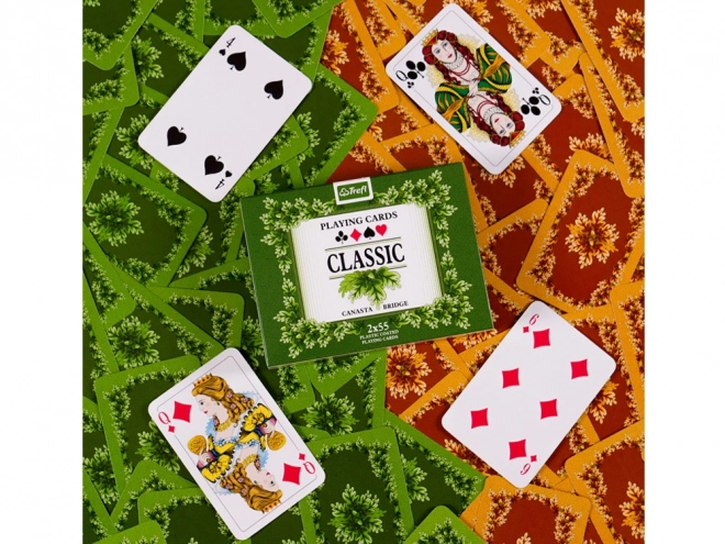 Trefl Klasická hrací karty Classic 2 x 55