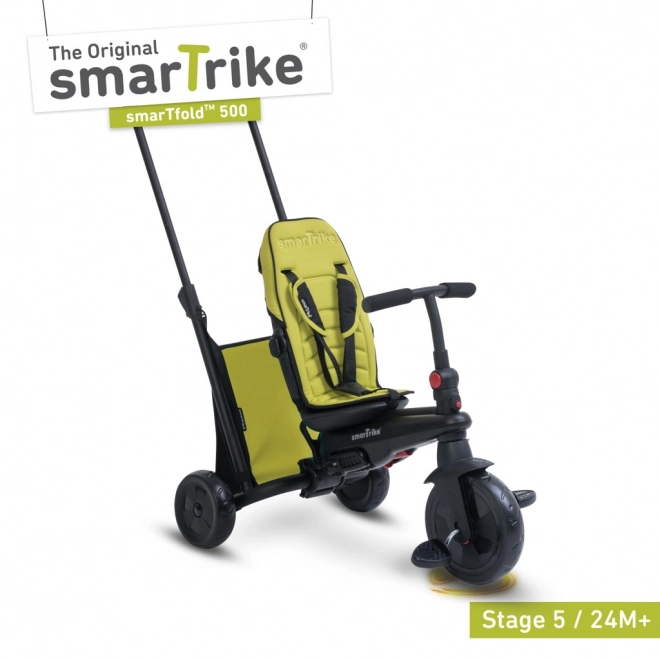 Tříkolka Smart Trike 7 v 1 Smartfold 500 zelená