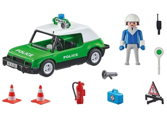 Sada s figurkou City Action klasický policejní vůz