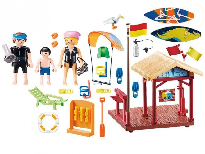 Playmobil kreativní stavebnice vodní sporty