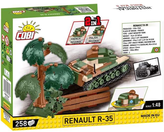 Kostky tanku Renault R-35 z období 2. světové války
