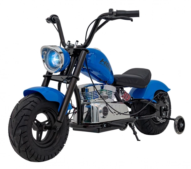 Motocykl Chopper Warrior Blue