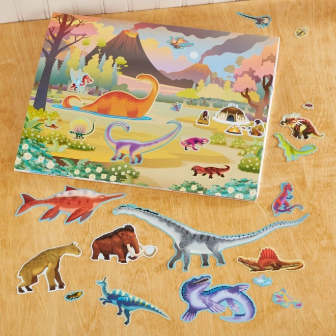 Melissa & Doug prehistorický svět opakovaně použitelné nálepky