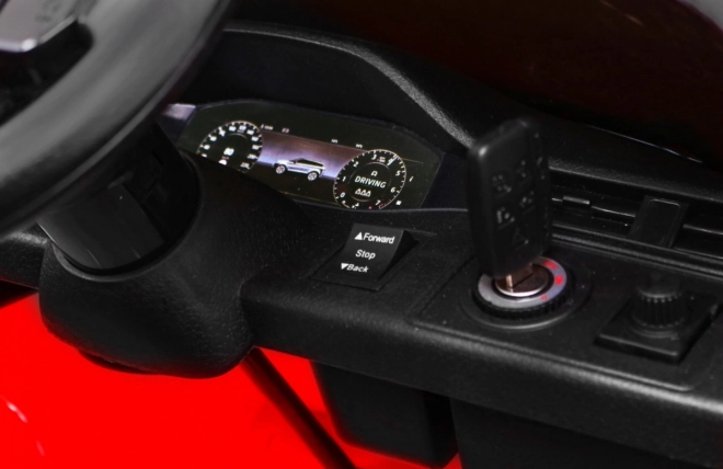 Elektrické autíčko Range Rover Evoque červené