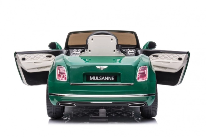 Elektrické dětské autíčko Bentley Mulsanne – Zelená
