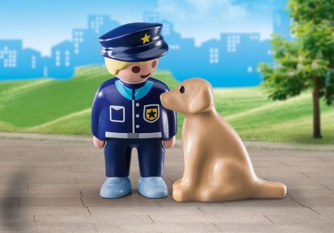 Obrázky 1.2.3 70408 Policista se psem