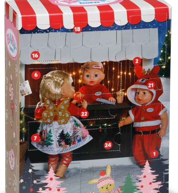 Adventní kalendář BABY born 2025 pro panenku 43 cm