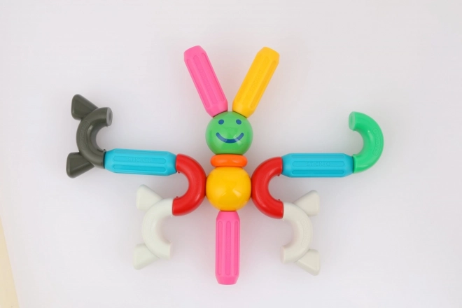 Stick-o magnetické cihly Kočka a pes sada 27 kusů