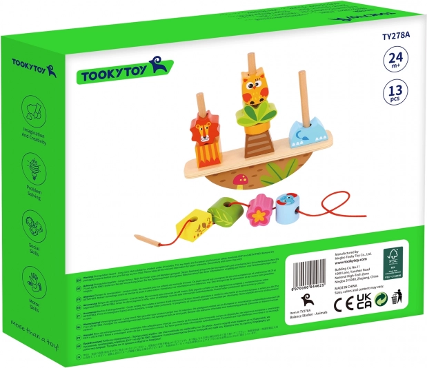 Tooky Toy Balancující zvířátka
