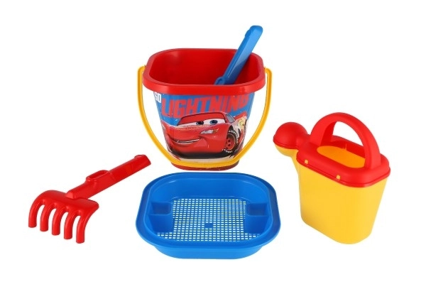 Sada na písek Auta plast 5ks 26x18cm v síťce 12m+ Wader