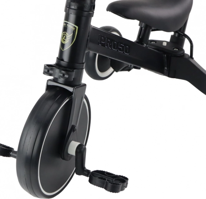 Tříkolový Rower PRO50 s Vedením Černý