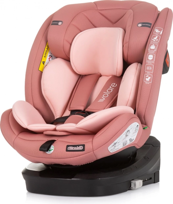 Autosedačka Chipolino Volare i-Size Isofix 360 Flamingo