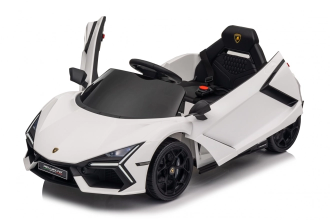 Dětský elektrický vůz Lamborghini Revuelto bílý