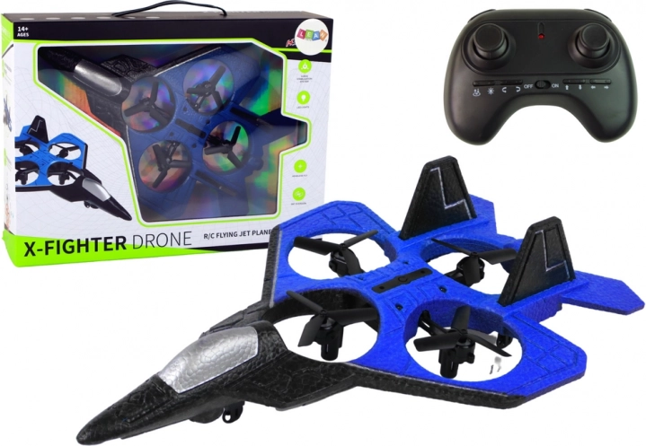 Závodní RC Dron Myśliwiec Modrý