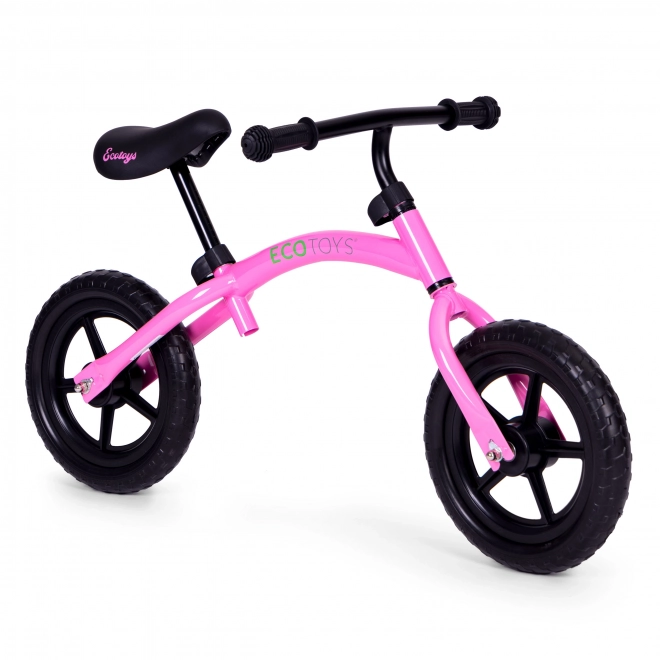 Dětské odrážedlo růžové ECOTOYS