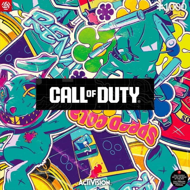Puzzle Call of Duty - Zombies Collage 1000 dílků