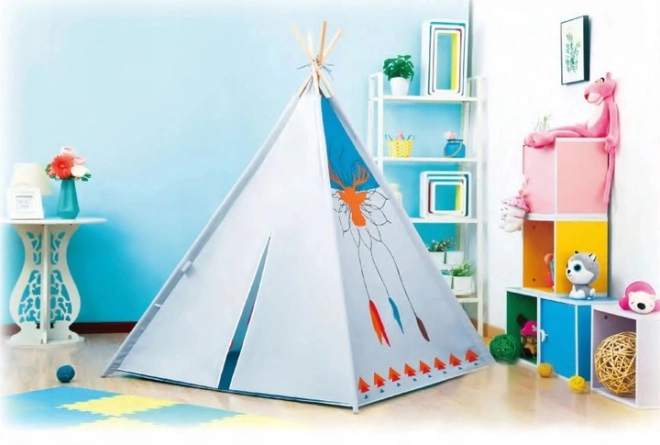 ECOTOYS Dětský indiánský stan