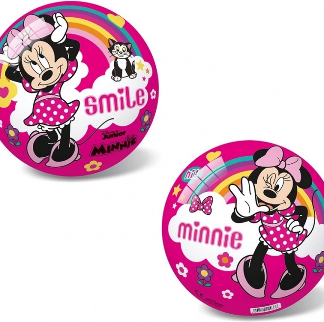 Míč Minnie růžový 14 cm