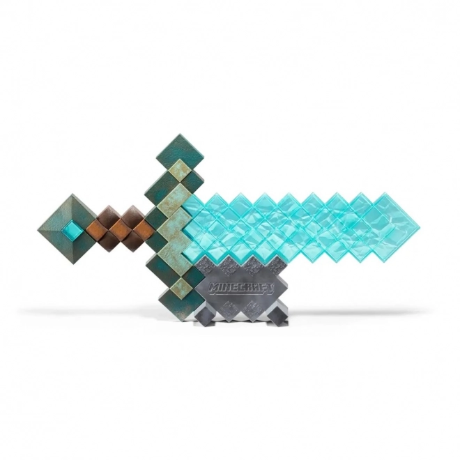 Minecraft diamantový meč replika