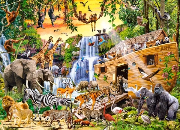 Puzzle 300 dílků Divočiny Archa
