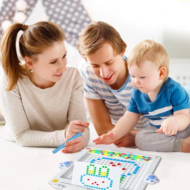 Magnetická tabule pro děti Montessori MagPad Králík