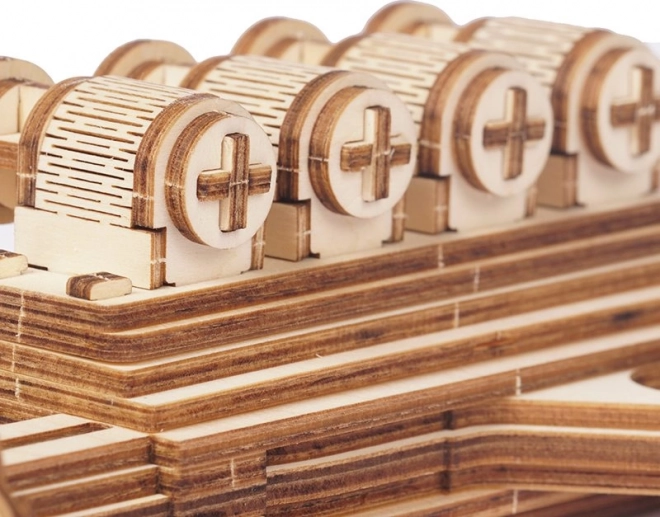 RoboTime 3D dřevěné mechanické puzzle Brokovnice Terminátor