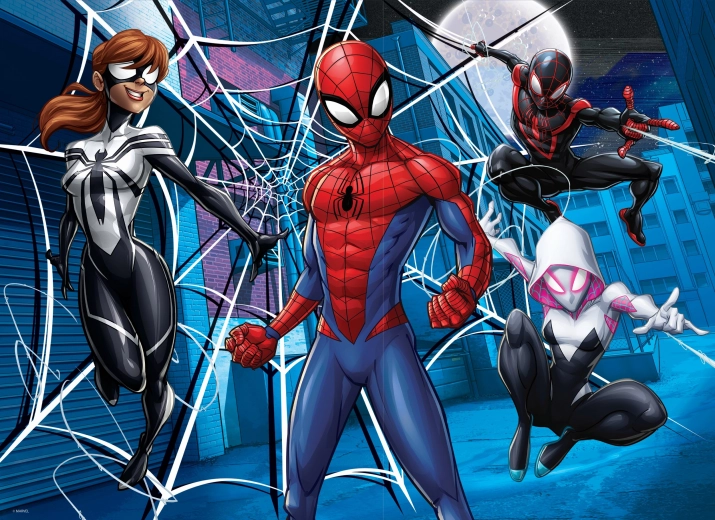 Oboustranné maxi puzzle Spider-Man 60 dílků