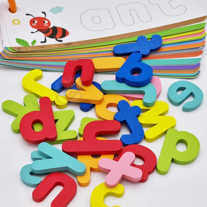 Puzzle abeceda Montessori pro děti s Tooky Toy