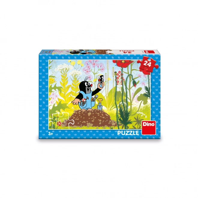 Krtek v kalhotách puzzle 24 dílků