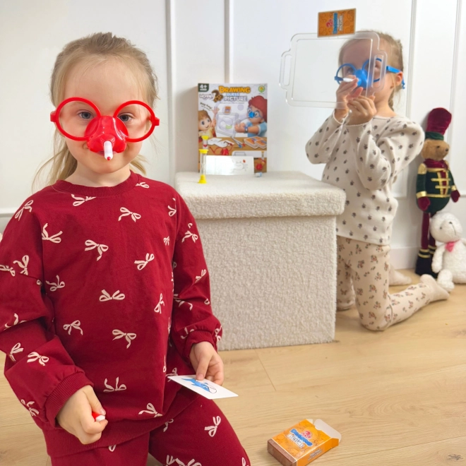 Woopie hra Narysuj a uhodni obrázek - kreslení nosem