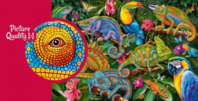 Puzzle Úžasní Chameleoni 2000 dílků