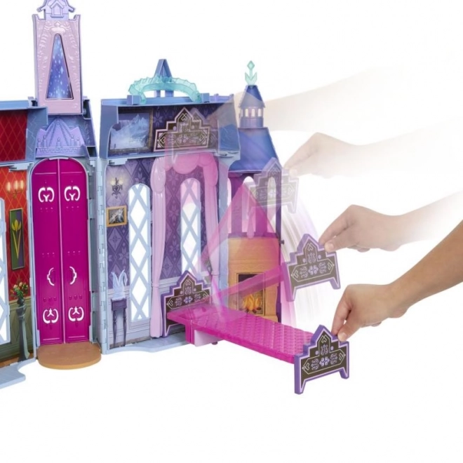 FROZEN královský zámek Arendelle s panenkou
