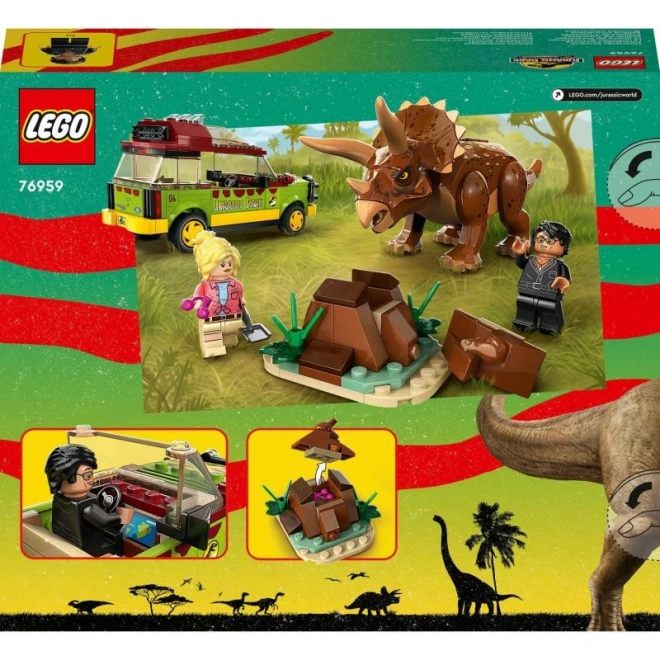 LEGO Jurassic World 76959 Zkoumání triceratopse