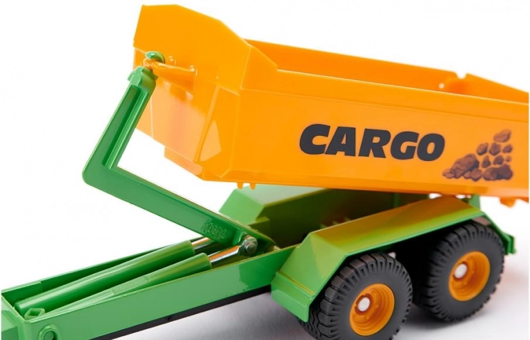 Hákový mechanismus a vyklápěcí korba pro realistické nakládání