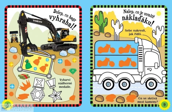 Nejlepší samolepky Traktory a náklaďáky
