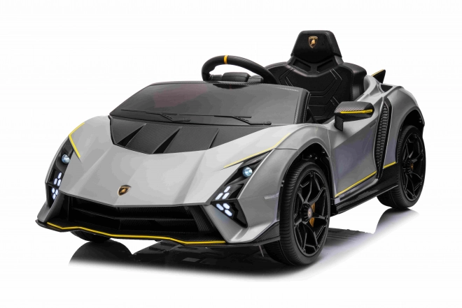 Dětské elektrické autíčko Lamborghini Invencible – šedé