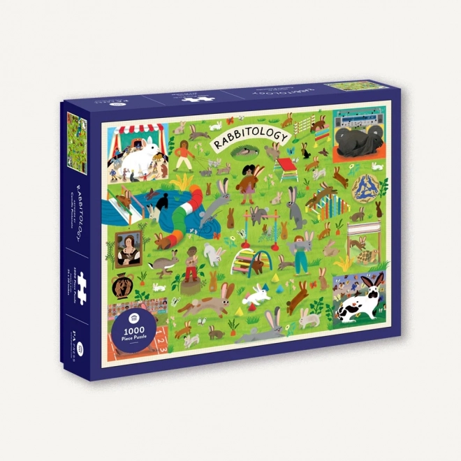 Puzzle Králíkologie 1000 dílků od Chronicle Books