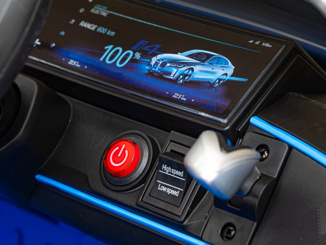 Dětské auto na baterii BMW i4 – Modré
