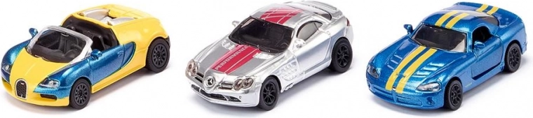 Tři ikonické supersporty v jednom balení