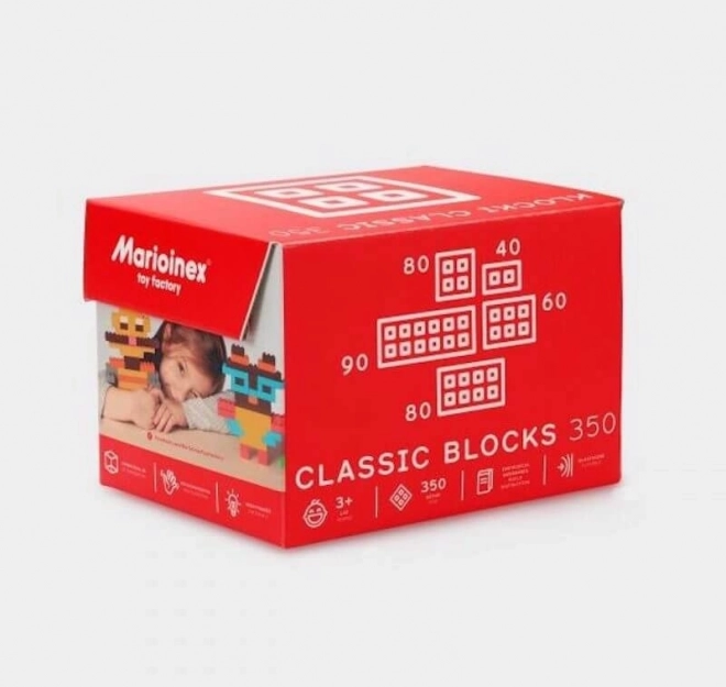 Klasické bloky 350 ks.