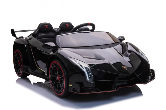 Černé dětské auto Lamborghini Veneno