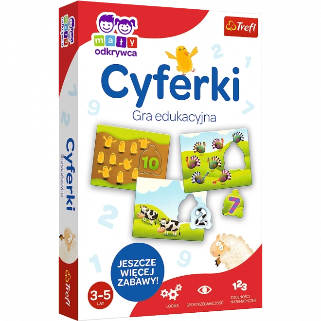 Edukativní hra Čísla z řady Malý Objevitel Trefl