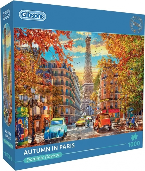 Puzzle podzim v Paříži 1000 dílků