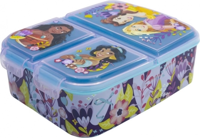 Disney Princezny krabička na svačinu s více přihrádkami
