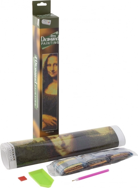 Sada na diamantové malování - Mona Lisa